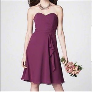 Berry Bridesmaid Dress